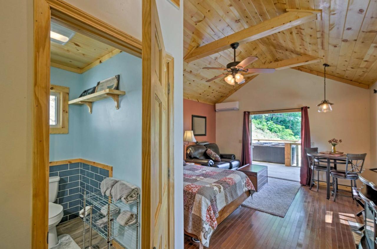 Bryson City Studio With Hot Tub - Near Nantahala! Ngoại thất bức ảnh