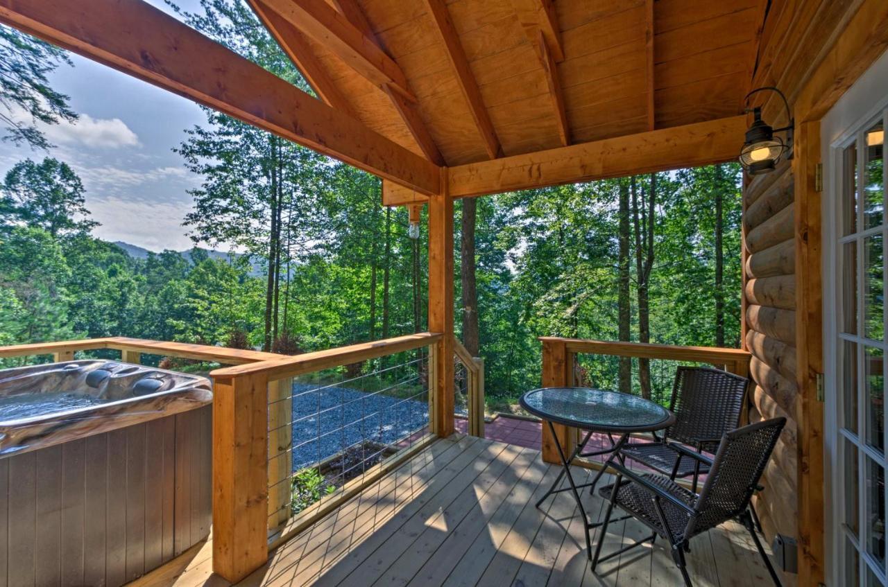 Bryson City Studio With Hot Tub - Near Nantahala! Ngoại thất bức ảnh